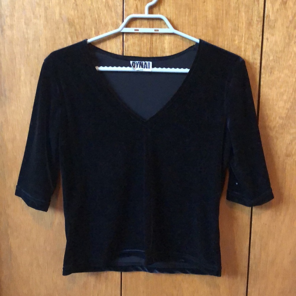 SOLD - Vintage Velvet Dyna Sport Top
